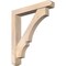 Ekena Millwork Balboa Craftsman Smooth Bracket w/ Offset Brace, Douglas Fir, 5 1/2"W x 32"D x 36"H BKT0604X32X36BOA04SDF - alternate 1